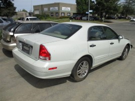 2002 MITSUBISHI DIAMANTE LS, 3.5L AUTO, COLOR WHITE, STK 153709